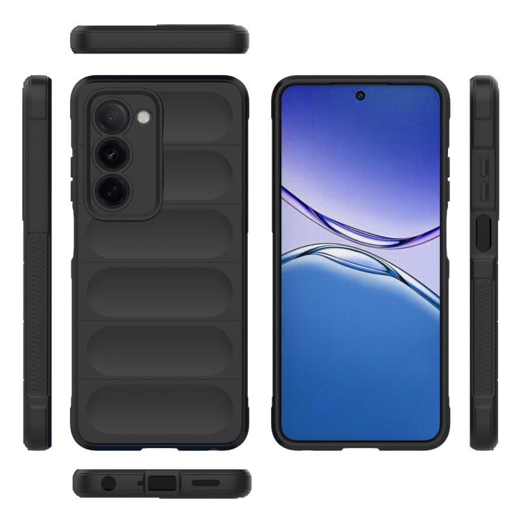 For OPPO A5 5G Global / K13x 5G Global Magic Shield TPU + Flannel Phone Case