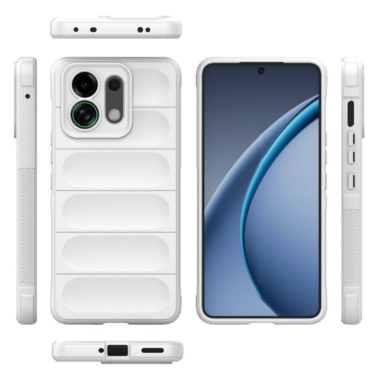 For OPPO K13 Turbo 5G / Turbo Pro 5G Magic Shield TPU + Flannel Phone Case