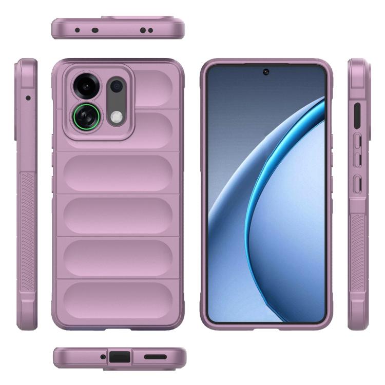 For OPPO K13 Turbo 5G / Turbo Pro 5G Magic Shield TPU + Flannel Phone Case