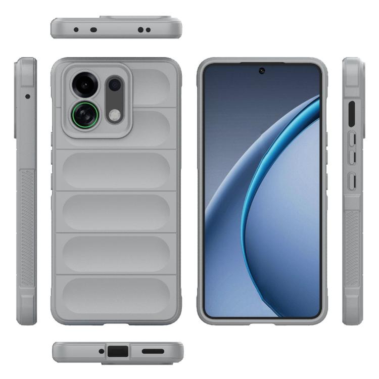 For OPPO K13 Turbo 5G / Turbo Pro 5G Magic Shield TPU + Flannel Phone Case