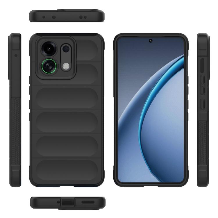 For OPPO K13 Turbo 5G / Turbo Pro 5G Magic Shield TPU + Flannel Phone Case