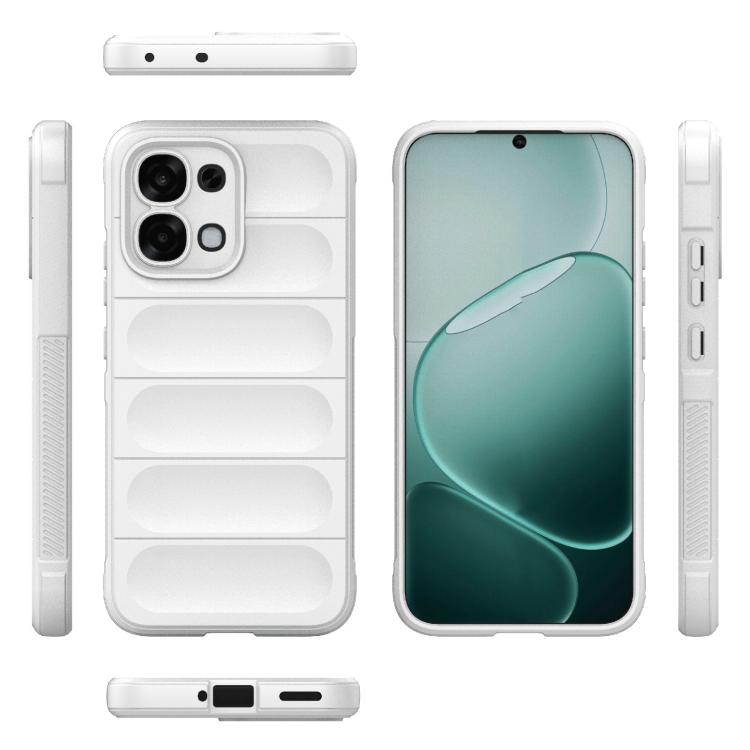 For OPPO F31 5G Global Magic Shield TPU + Flannel Phone Case