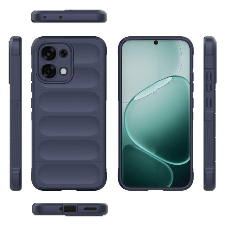 For OPPO F31 5G Global Magic Shield TPU + Flannel Phone Case