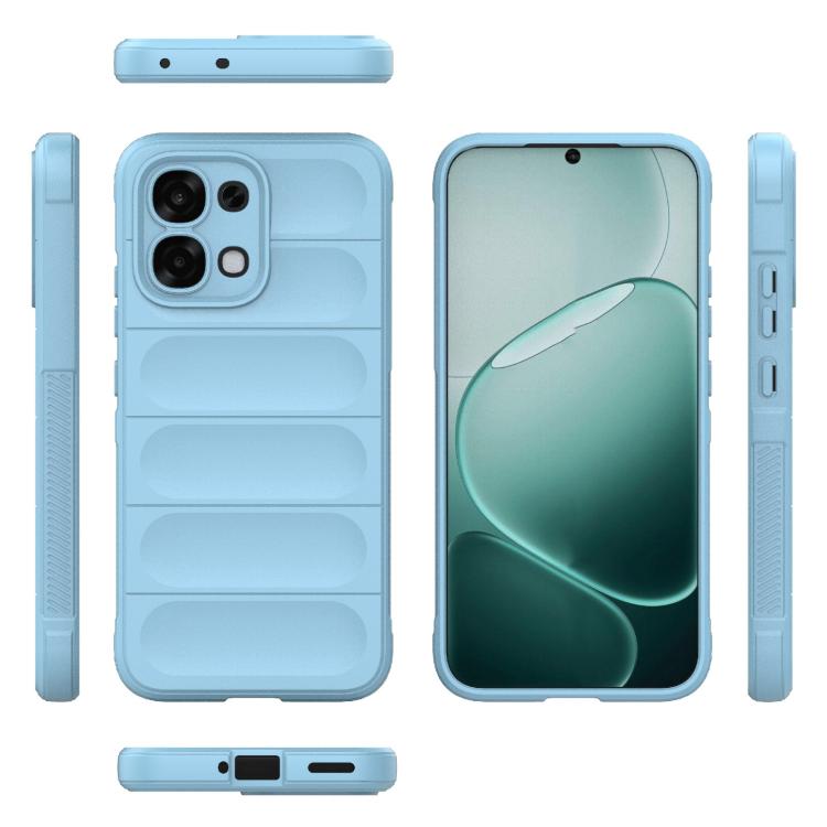 For OPPO F31 5G Global Magic Shield TPU + Flannel Phone Case