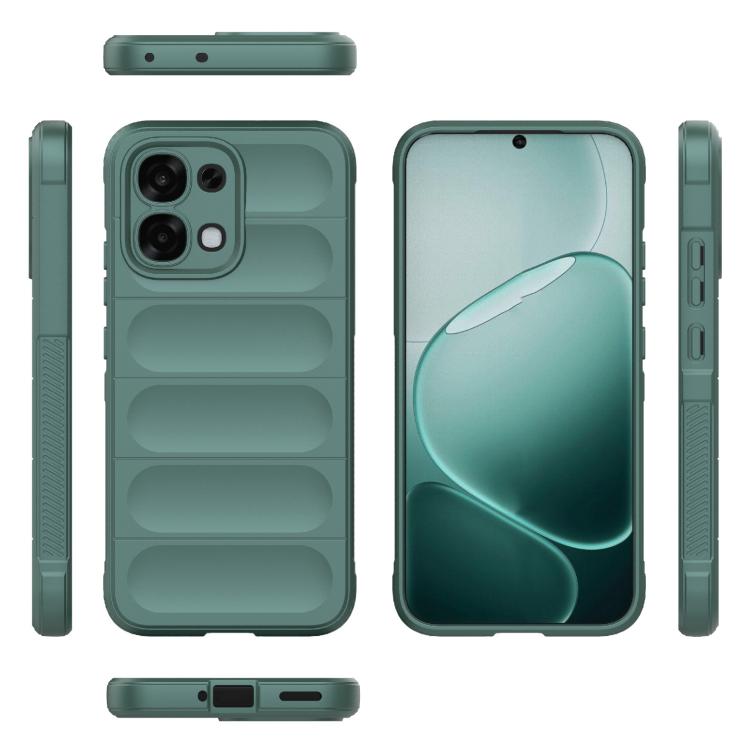 For OPPO F31 5G Global Magic Shield TPU + Flannel Phone Case