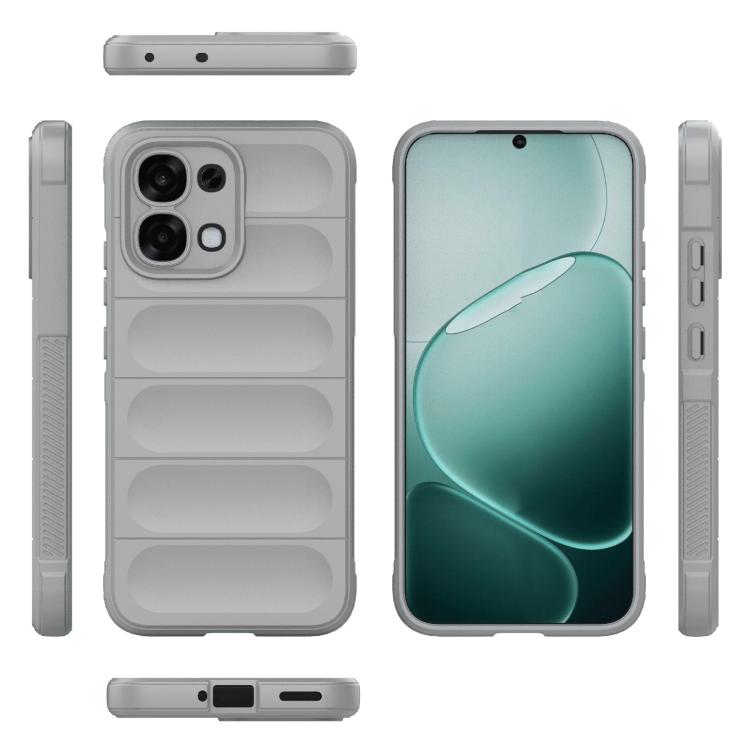 For OPPO F31 5G Global Magic Shield TPU + Flannel Phone Case