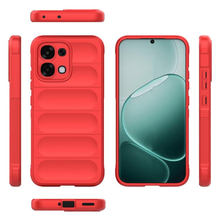 For OPPO F31 5G Global Magic Shield TPU + Flannel Phone Case