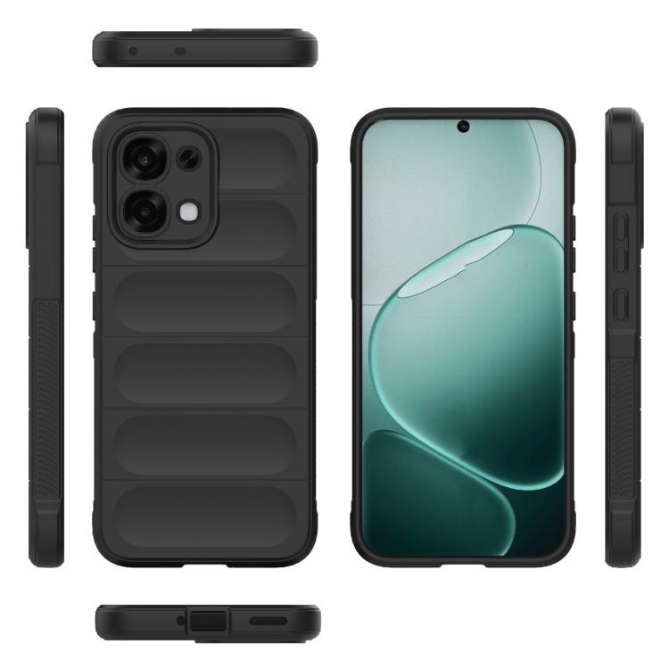 For OPPO F31 5G Global Magic Shield TPU + Flannel Phone Case