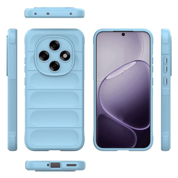 For OPPO F31 Pro 5G India Magic Shield TPU + Flannel Phone Case