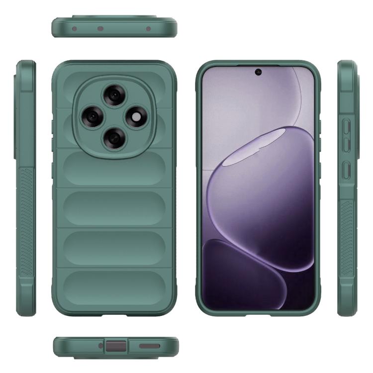 For OPPO F31 Pro 5G India Magic Shield TPU + Flannel Phone Case