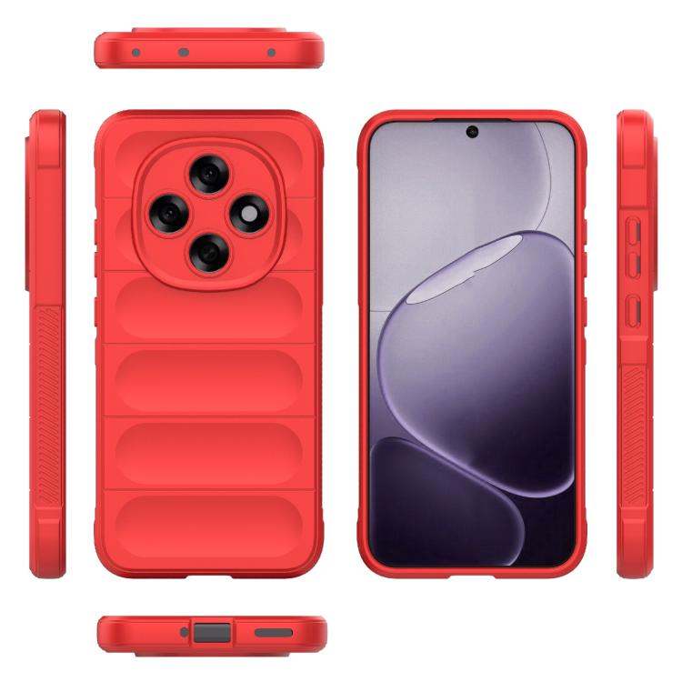 For OPPO F31 Pro 5G India Magic Shield TPU + Flannel Phone Case