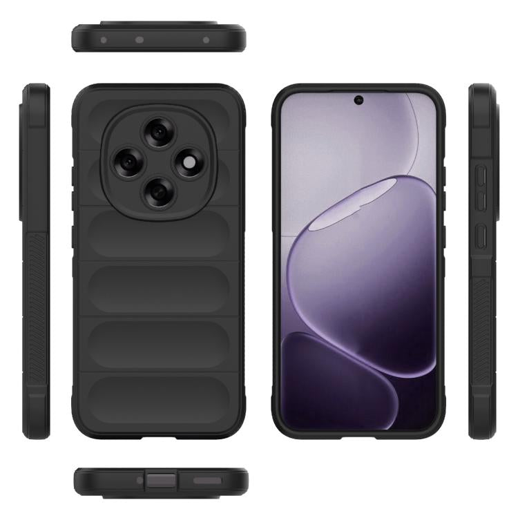 For OPPO F31 Pro 5G India Magic Shield TPU + Flannel Phone Case