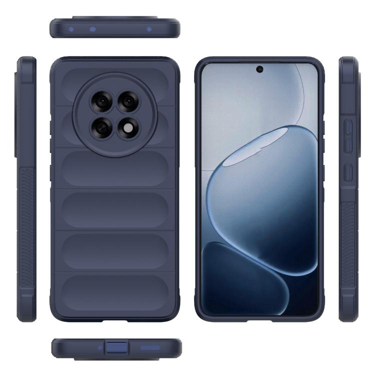 For OPPO F31 Pro+ 5G India Magic Shield TPU + Flannel Phone Case