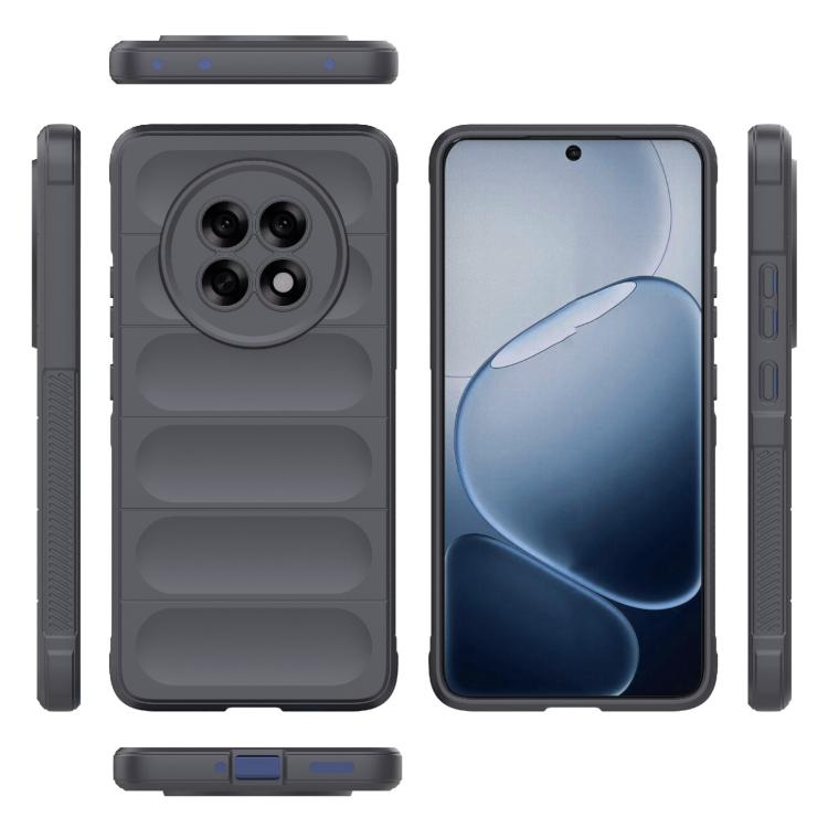 For OPPO F31 Pro+ 5G India Magic Shield TPU + Flannel Phone Case