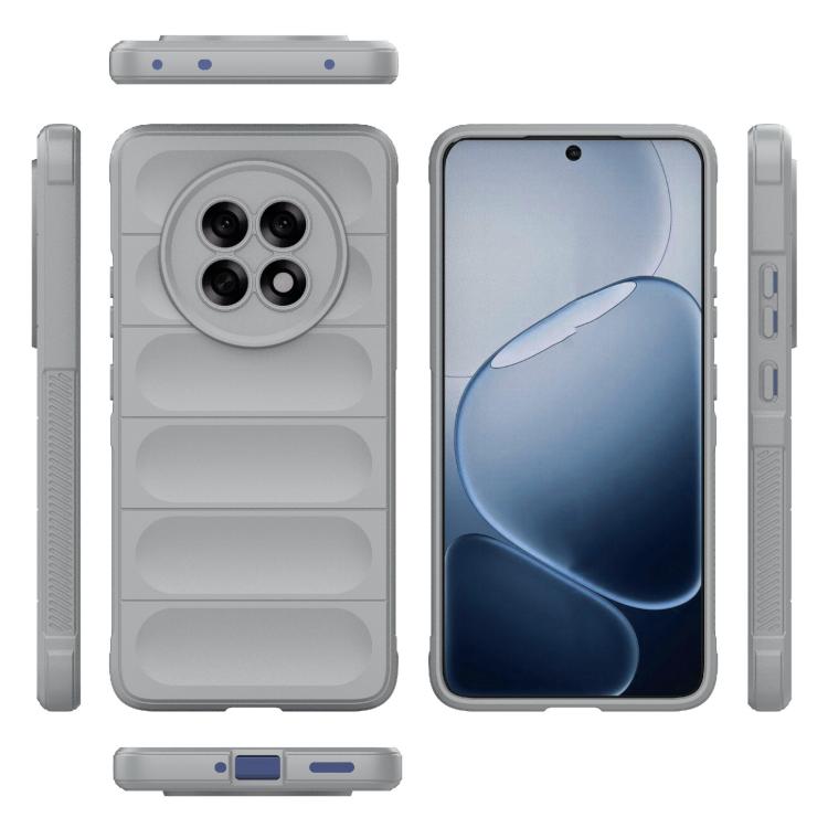 For OPPO F31 Pro+ 5G India Magic Shield TPU + Flannel Phone Case