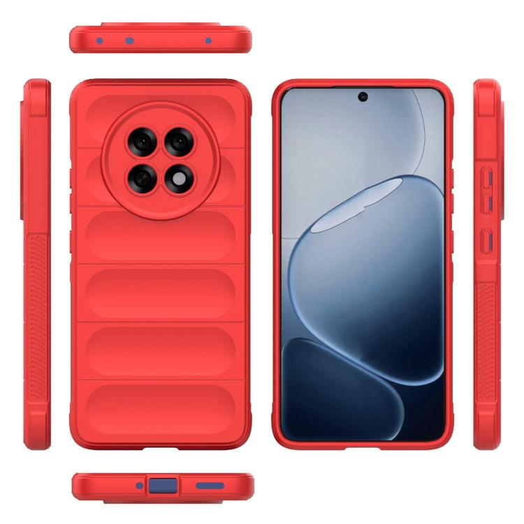 For OPPO F31 Pro+ 5G India Magic Shield TPU + Flannel Phone Case