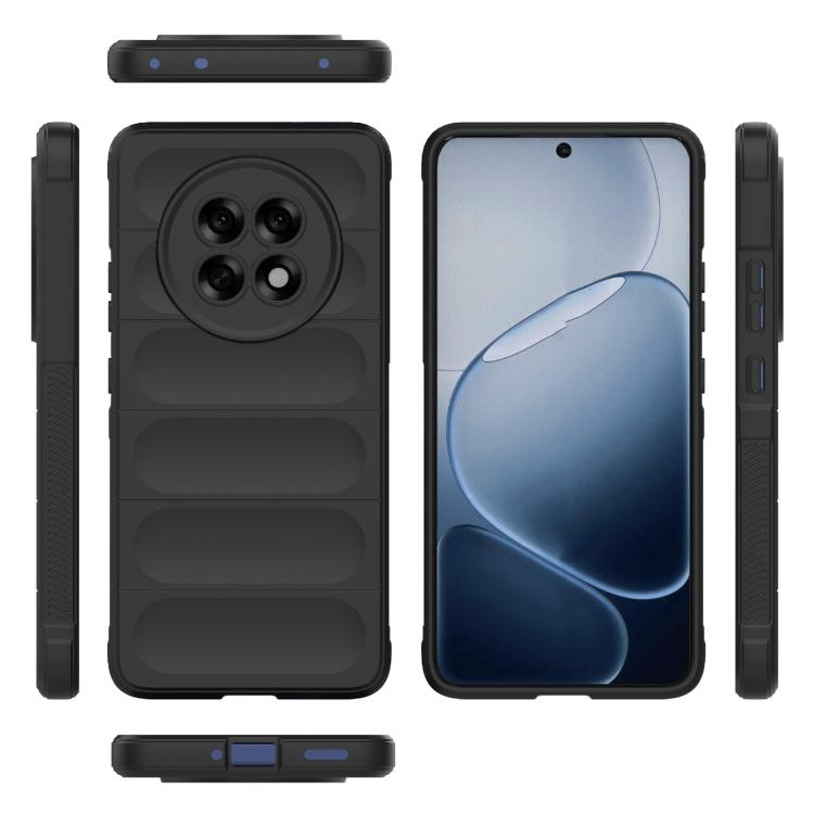 For OPPO F31 Pro+ 5G India Magic Shield TPU + Flannel Phone Case