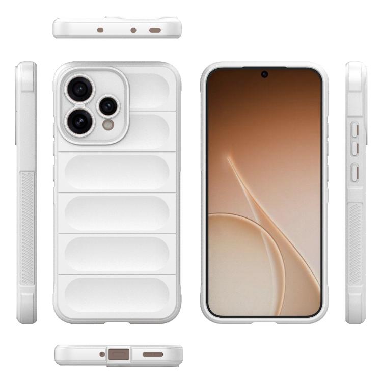 For OPPO Reno15 5G Global / Reno 15c 5G Magic Shield TPU + Flannel Phone Case