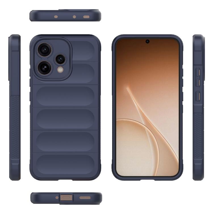 For OPPO Reno15 5G Global / Reno 15c 5G Magic Shield TPU + Flannel Phone Case