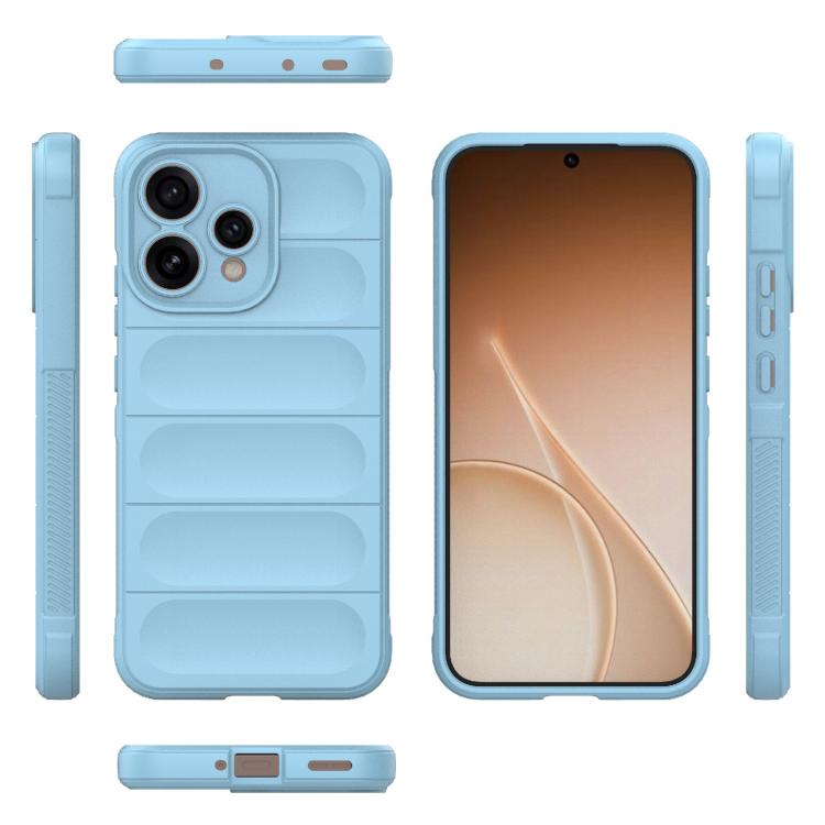 For OPPO Reno15 5G Global / Reno 15c 5G Magic Shield TPU + Flannel Phone Case