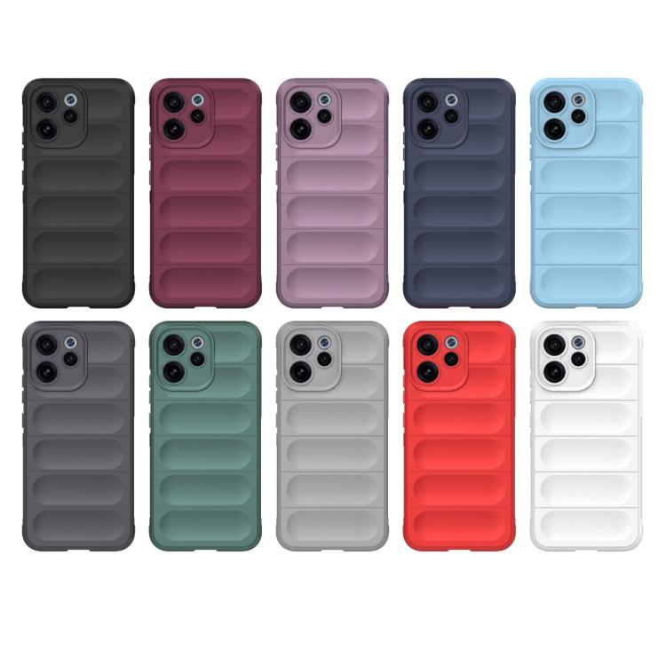 For OPPO Reno15 F 5G Magic Shield TPU + Flannel Phone Case