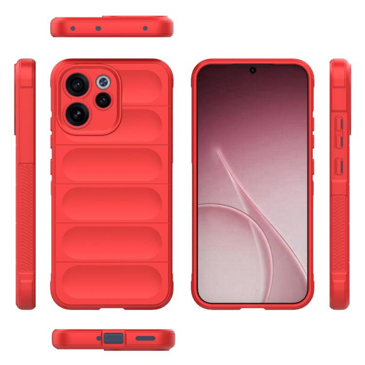 For OPPO Reno15 F 5G Magic Shield TPU + Flannel Phone Case