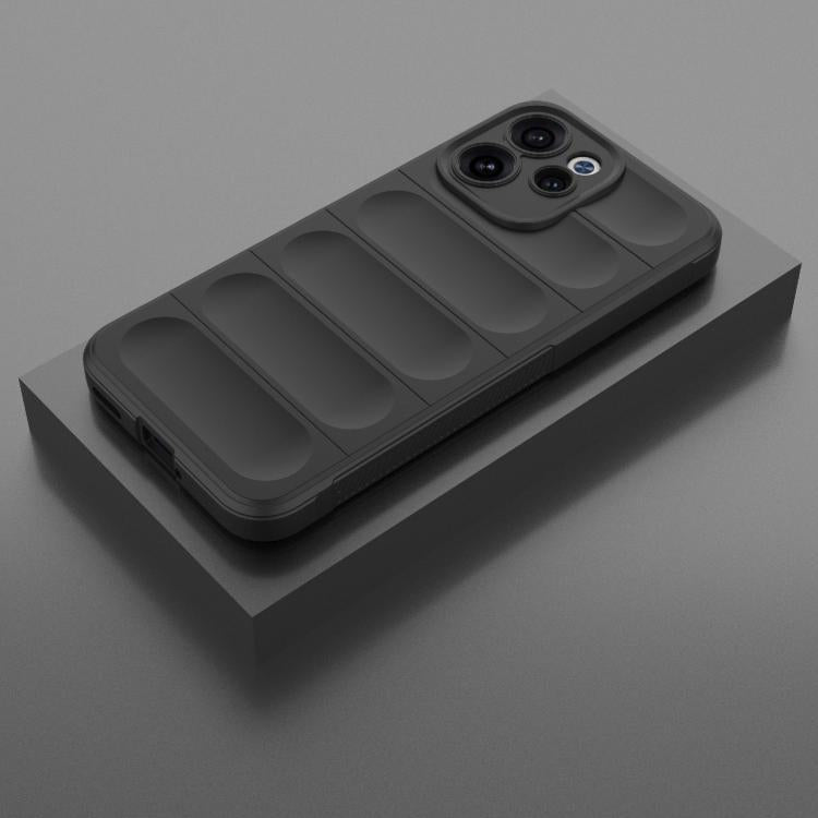 For OPPO Reno15 F 5G Magic Shield TPU + Flannel Phone Case