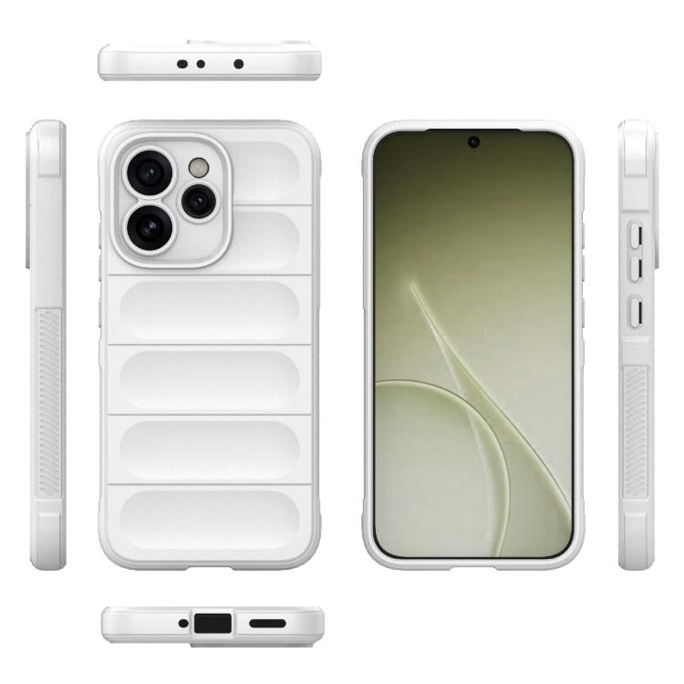 For OPPO Reno15 Pro 5G Global Magic Shield TPU + Flannel Phone Case