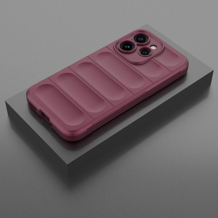 For OPPO Reno15 Pro 5G Global Magic Shield TPU + Flannel Phone Case