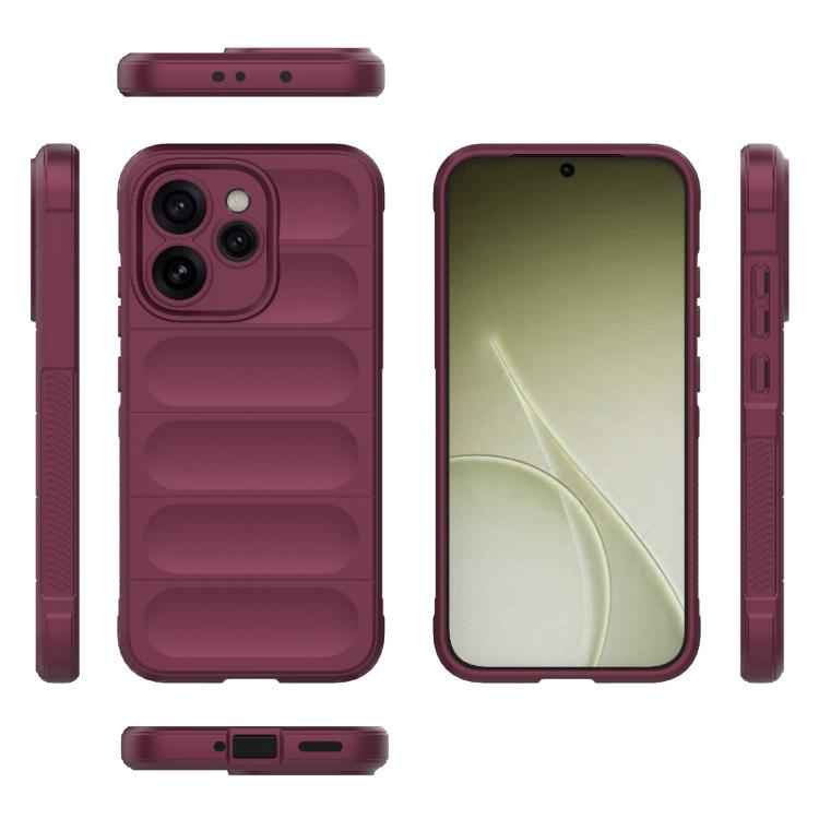 For OPPO Reno15 Pro 5G Global Magic Shield TPU + Flannel Phone Case
