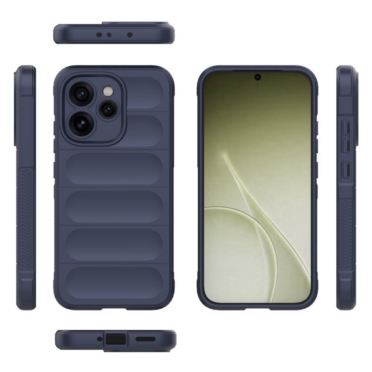 For OPPO Reno15 Pro 5G Global Magic Shield TPU + Flannel Phone Case