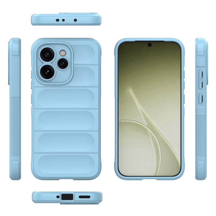 For OPPO Reno15 Pro 5G Global Magic Shield TPU + Flannel Phone Case