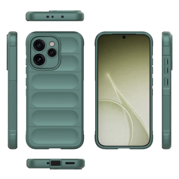 For OPPO Reno15 Pro 5G Global Magic Shield TPU + Flannel Phone Case