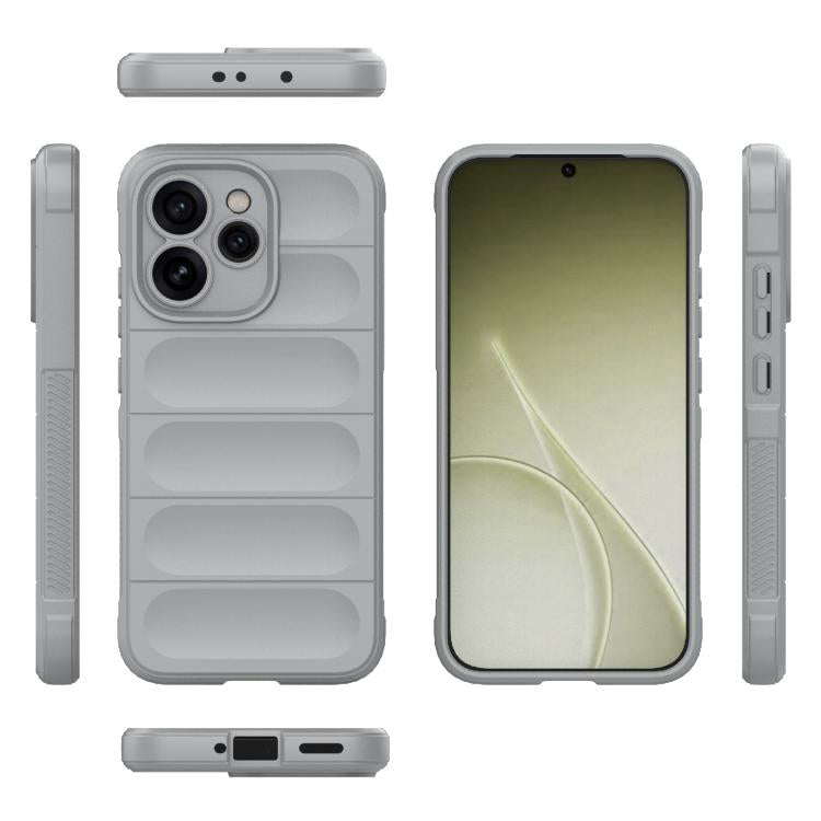 For OPPO Reno15 Pro 5G Global Magic Shield TPU + Flannel Phone Case