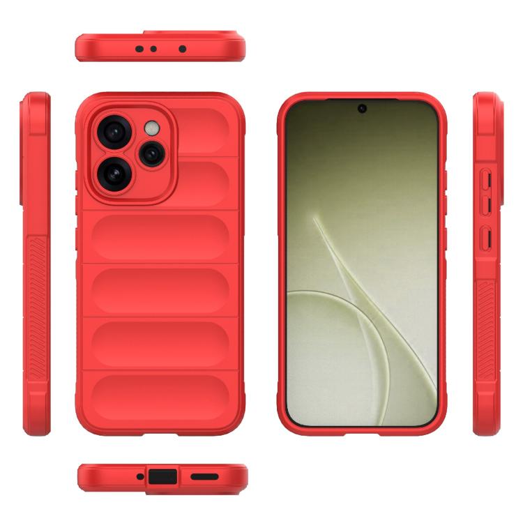 For OPPO Reno15 Pro 5G Global Magic Shield TPU + Flannel Phone Case