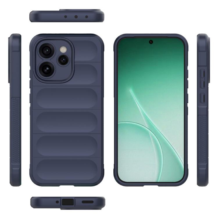 For OPPO Reno15 Pro Max 5G Global Magic Shield TPU + Flannel Phone Case