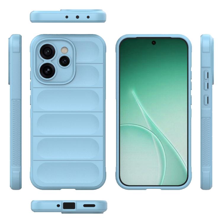 For OPPO Reno15 Pro Max 5G Global Magic Shield TPU + Flannel Phone Case