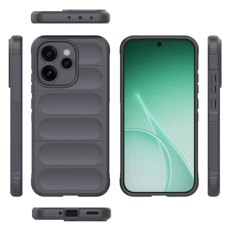 For OPPO Reno15 Pro Max 5G Global Magic Shield TPU + Flannel Phone Case