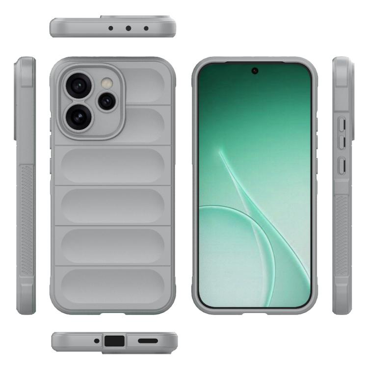 For OPPO Reno15 Pro Max 5G Global Magic Shield TPU + Flannel Phone Case