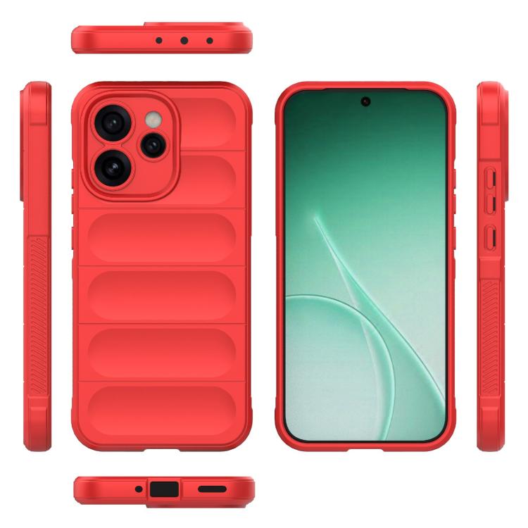 For OPPO Reno15 Pro Max 5G Global Magic Shield TPU + Flannel Phone Case