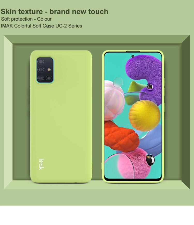 For Samsung Galaxy A71 5G IMAK UC-2 Series Shockproof Full Coverage Soft TPU Case