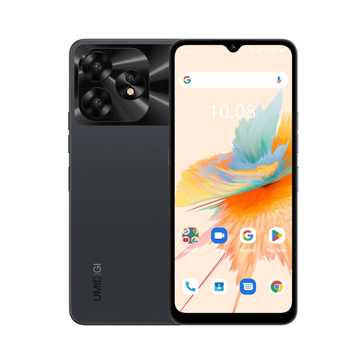 [HK Warehouse] UMIDIGI A15, 8GB+256GB, Face ID & Side Fingerprint Identification, 6.7 inch Android 13 Unisoc T616 Octa Core, Network: 4G, NFC, OTG