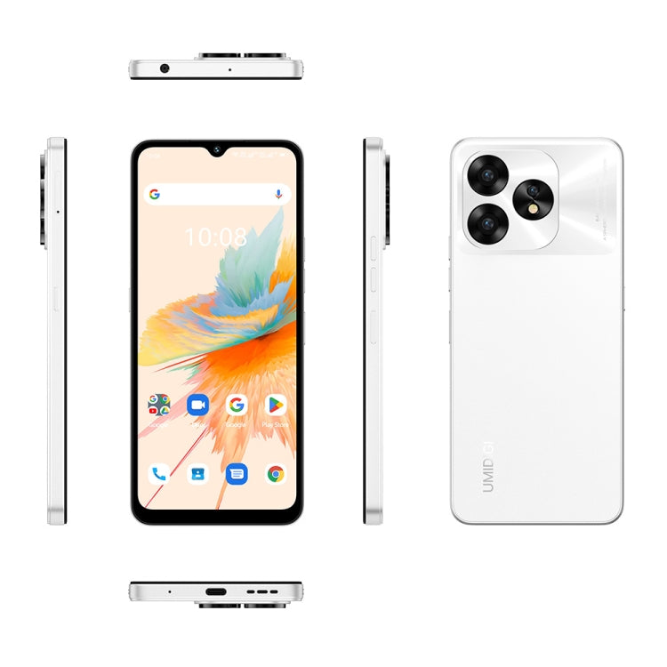 [HK Warehouse] UMIDIGI A15, 8GB+256GB, Face ID & Side Fingerprint Identification, 6.7 inch Android 13 Unisoc T616 Octa Core, Network: 4G, NFC, OTG