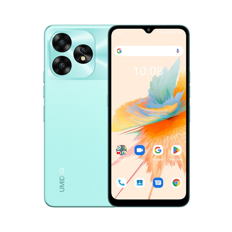 [HK Warehouse] UMIDIGI A15, 8GB+256GB, Face ID & Side Fingerprint Identification, 6.7 inch Android 13 Unisoc T616 Octa Core, Network: 4G, NFC, OTG