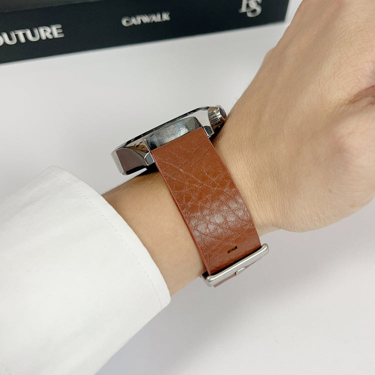 22mm Universal Buffalo Leather Watch Band