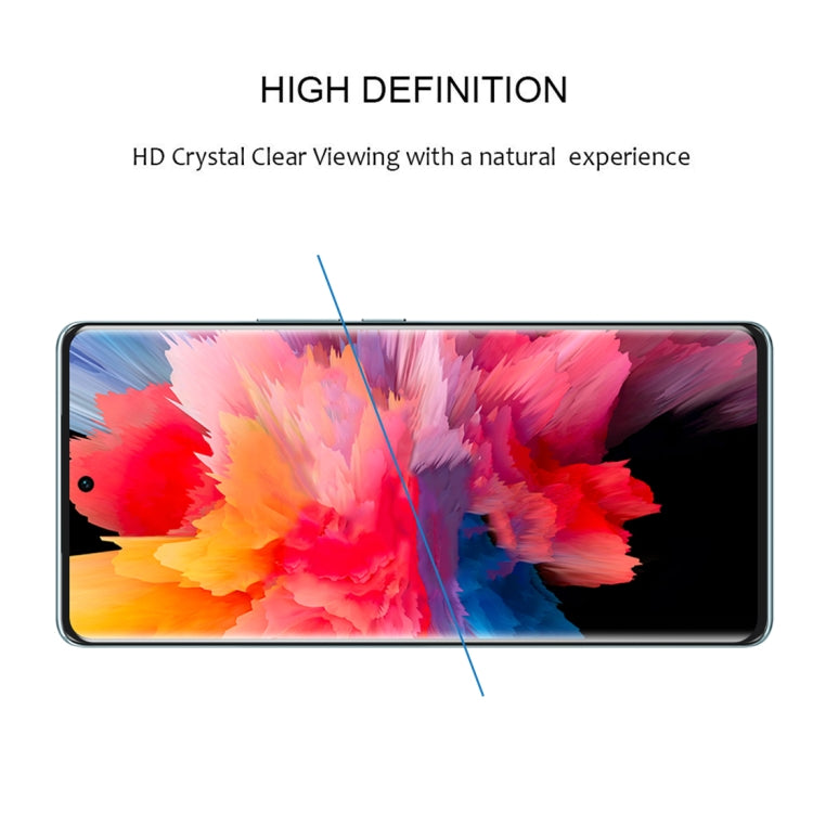 For vivo iQOO Z7 Pro 3D Curved Edge Full Screen Tempered Glass Film