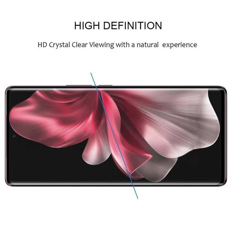 For vivo V30e / V40 Lite 3D Curved Edge Glue Full Screen Tempered Glass Film