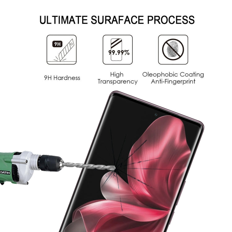 For vivo V30e / V40 Lite 3D Curved Edge Glue Full Screen Tempered Glass Film