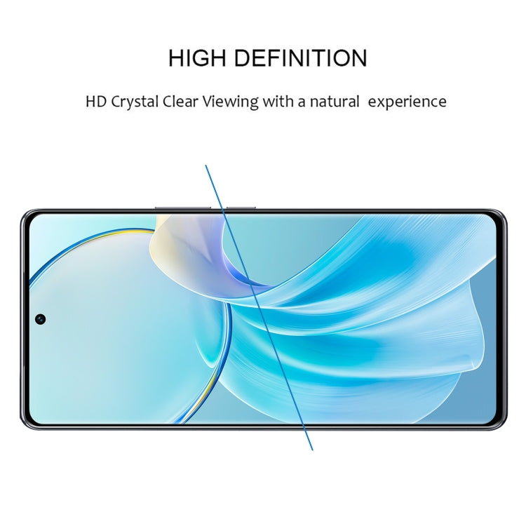 For vivo Y200 Pro 3D Curved Edge Glue Full Screen Tempered Glass Film