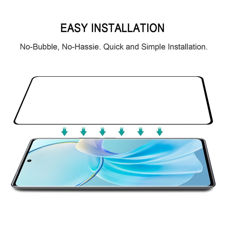 For vivo Y200 Pro 3D Curved Edge Glue Full Screen Tempered Glass Film